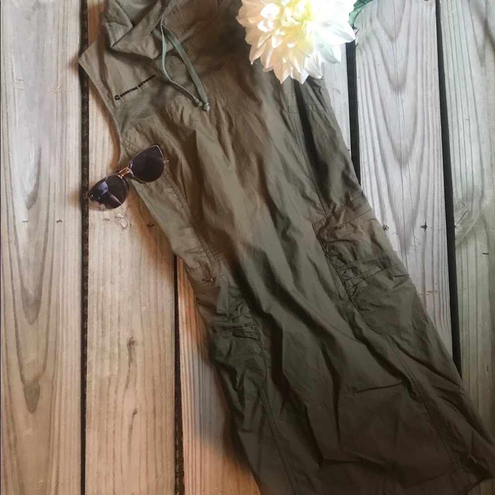 VGW-Dominique Merlotti olive green swim cover